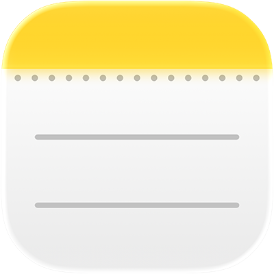 Apple Notes logo